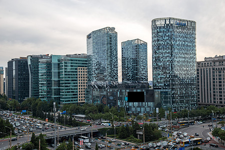 房地产东二环建筑特色北京市东直门建筑群图片