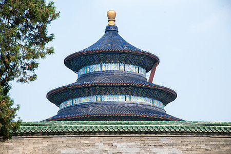 旅行花纹图案建筑北京天坛背景