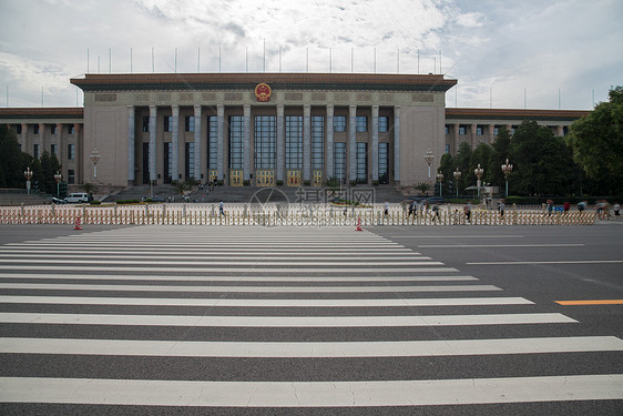 路建筑外部白昼北京人民大会堂图片