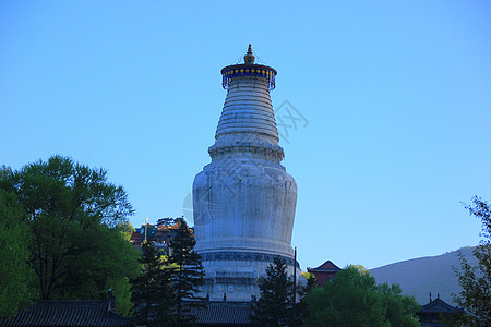 宗教寺院佛教山西省五台山背景图片
