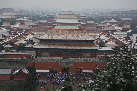 风景美景城市北京风光背景图片