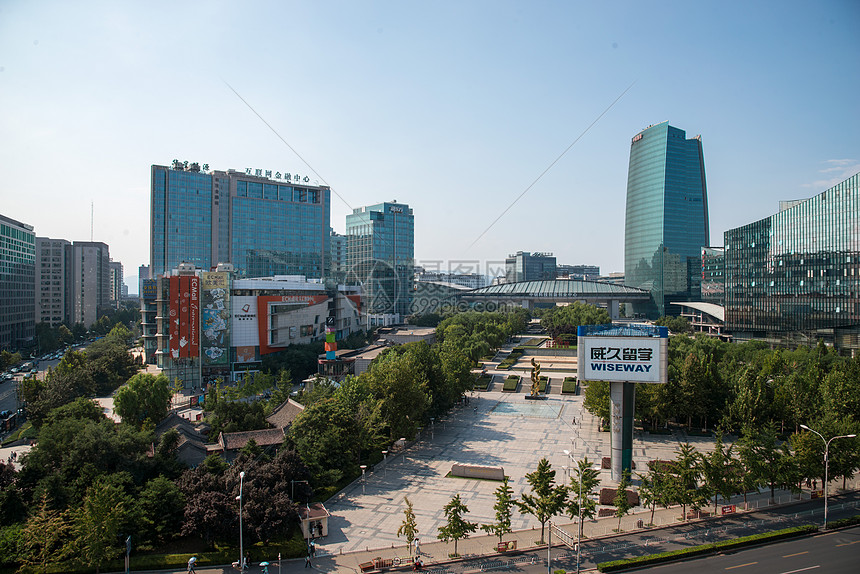 彩色图片旅游目的地环境北京城市建筑