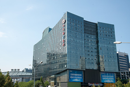 北京城市建筑和街道图片