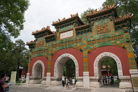 古建筑建筑古典式北京雍和宫图片