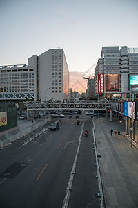 北京城市建筑和街道图片