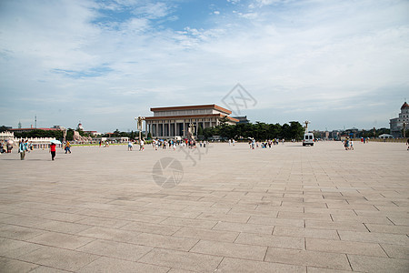 亚洲庄严建筑特色北京广场图片