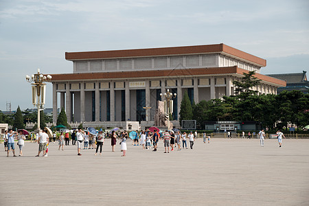 都市风景无法辨认的人户外北京广场背景图片