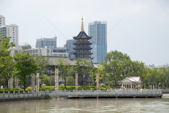 江苏淮安淮河老街古镇景点图片