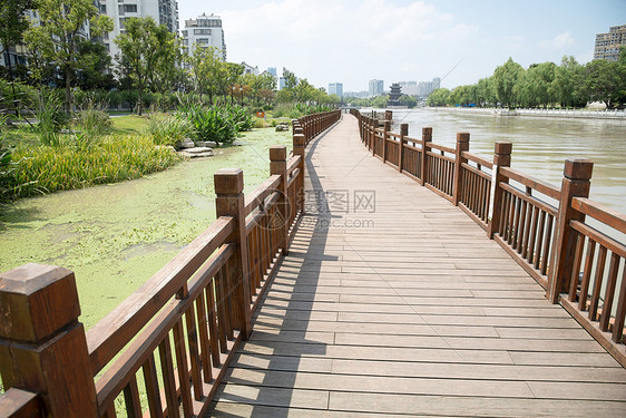 地标建筑河流亚洲江苏省淮安清江浦中洲岛图片