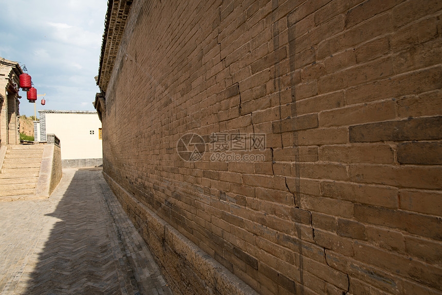 墙壁砖墙白昼河北省蔚县暖泉古镇图片