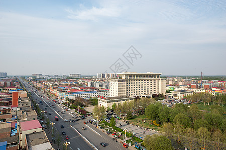 旅游目的地自然地理都市风光河北省雄县风光背景图片