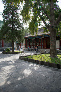 古典风格人造建筑古老的北京恭王府图片