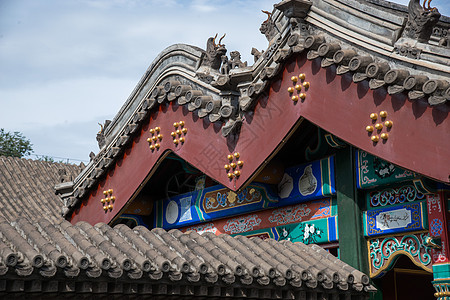 旅游目的地历史白昼北京恭王府图片