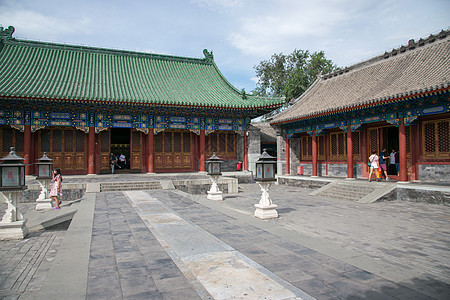文化附带的公园北京恭王府图片