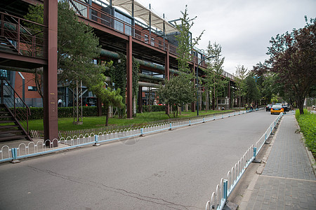 旅游水平构图后现代北京798艺术区图片