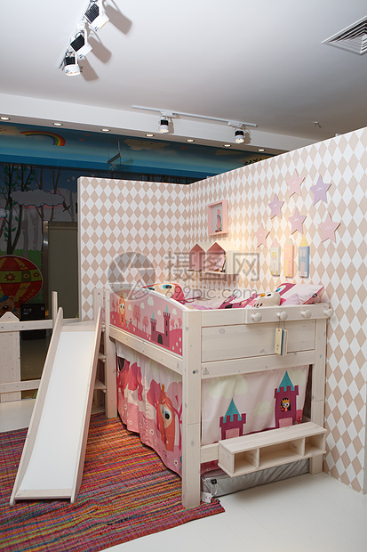 床室内设计式样儿童房图片