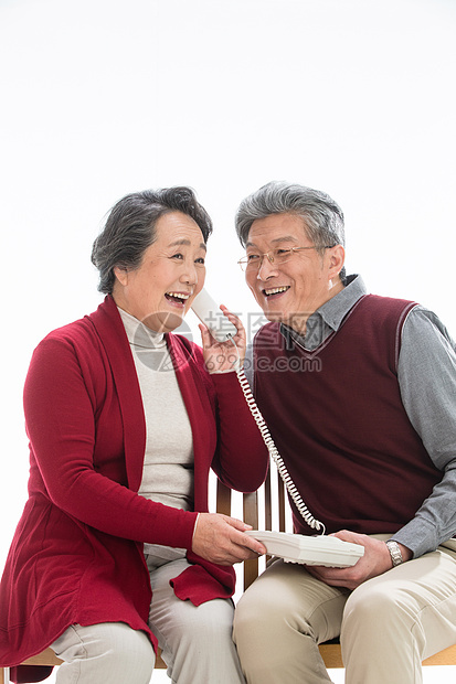 人春节60到64岁老年夫妇过新年图片