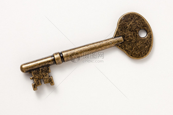 金属古典式钥匙图片