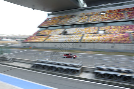 赛道看台上海赛车场高清图片