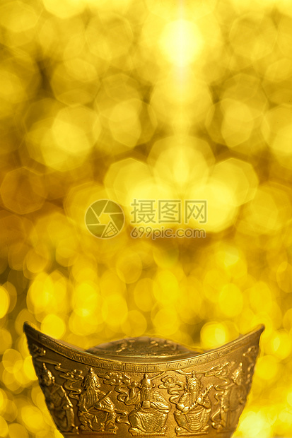 货币黄金文化金元宝图片