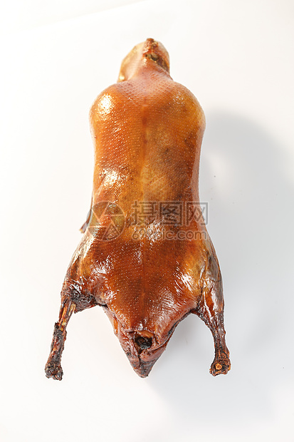东方美食正上方视角食材北京烤鸭图片