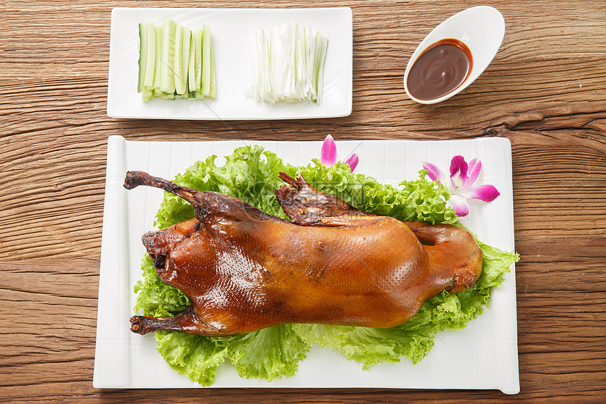 传统文化食品膳食北京烤鸭图片
