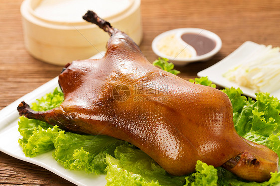 饮食营养户内北京烤鸭图片