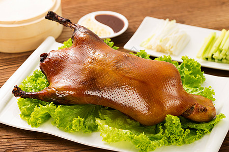 中国特色东亚中华美食亚洲北京烤鸭背景