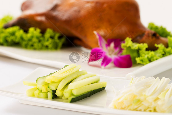 肉彩色图片北京烤鸭图片