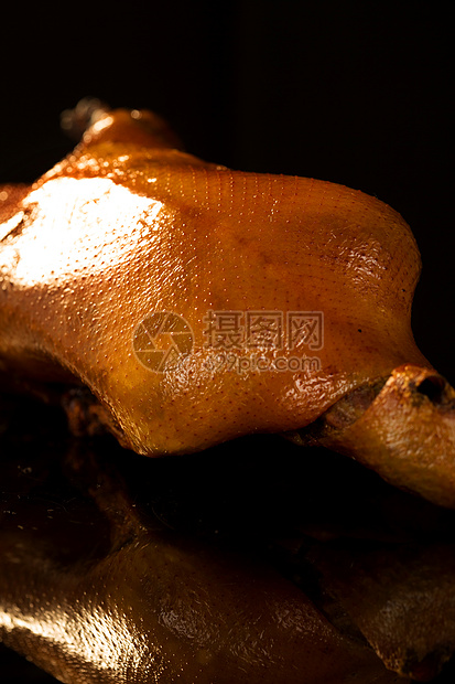 影棚拍摄东亚文化烹调北京烤鸭图片