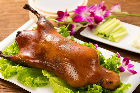 餐具创造力美味北京烤鸭图片