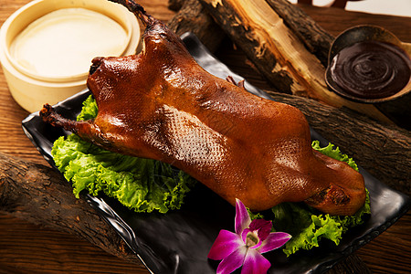 食品清新中华美食北京烤鸭图片
