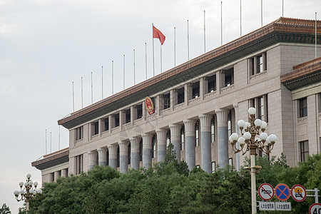 传统文化彩色图片城市北京人民大会堂高清图片