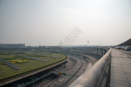 建筑结构高视角旅行北京机场T3航站楼图片