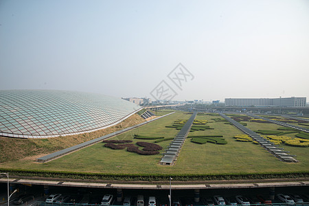 旅游胜地首都建筑北京机场T3航站楼图片