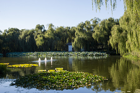 建筑亚洲天空北京圆明园公园图片