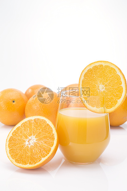 饮食黄色橙汁饮料图片