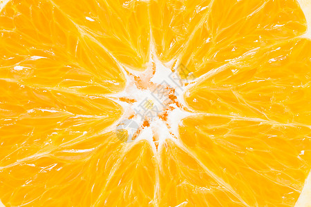 横截面甜的健康的橙子图片