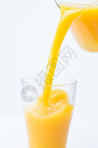 摄影落下静物橙汁图片