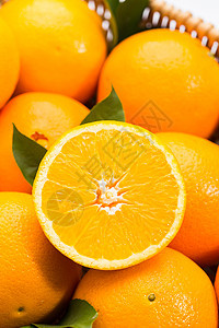 膳食纤维活力甜的橙子背景图片