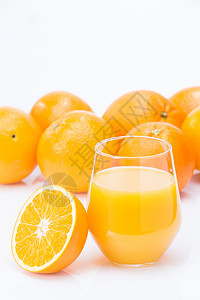 果汁少量物体新鲜橙汁图片