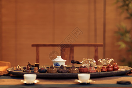 古典风格古典式茶具图片