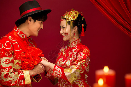 丈夫传统庆典文化中式古典婚礼图片