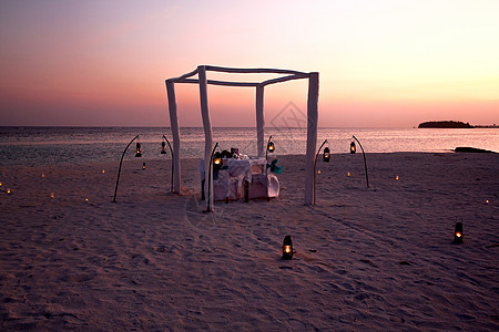 户外灯旅游胜地国际著名景点地貌马尔代夫海景背景