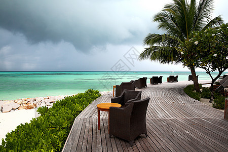 无人印度洋户外马尔代夫海景风光图片