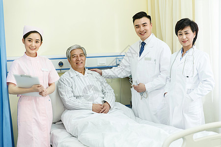 专门技术信心医院医务工作者和患者在病房里图片