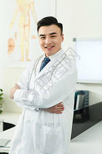 仅一个青年男人垂直构图外科医生男医生在办公室图片