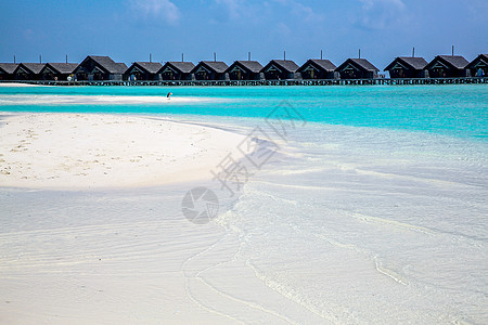 天际线房屋风景马尔代夫海景风光图片