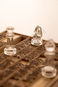 游戏风险活字印刷和国际象棋图片
