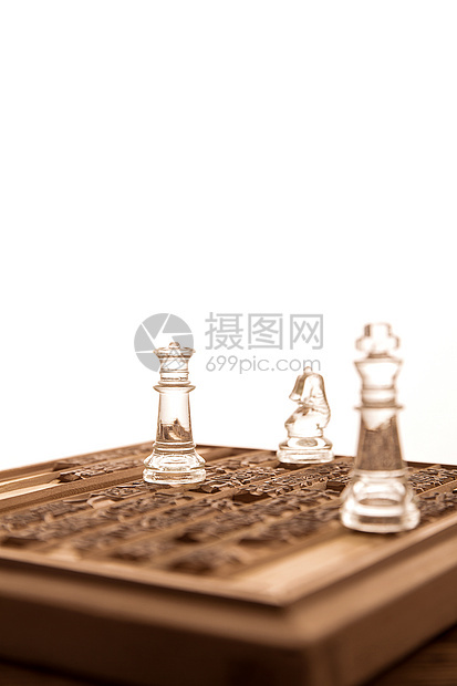 运气四个物体游戏活字印刷和国际象棋图片